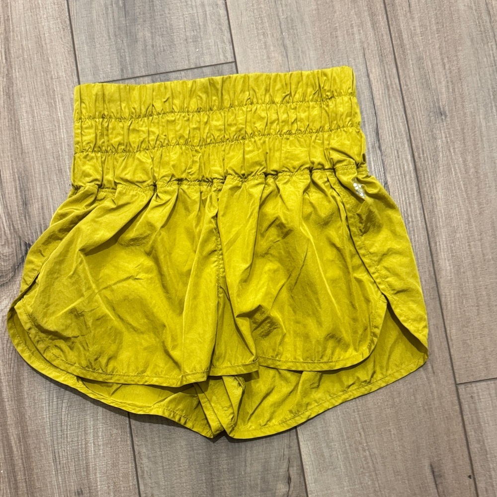 FP Movement by Free People Mustard Athletic Shorts
